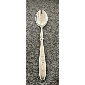 John Deere Vintage Gibson Engraved Stainless Flatware Teaspoon-Rare!